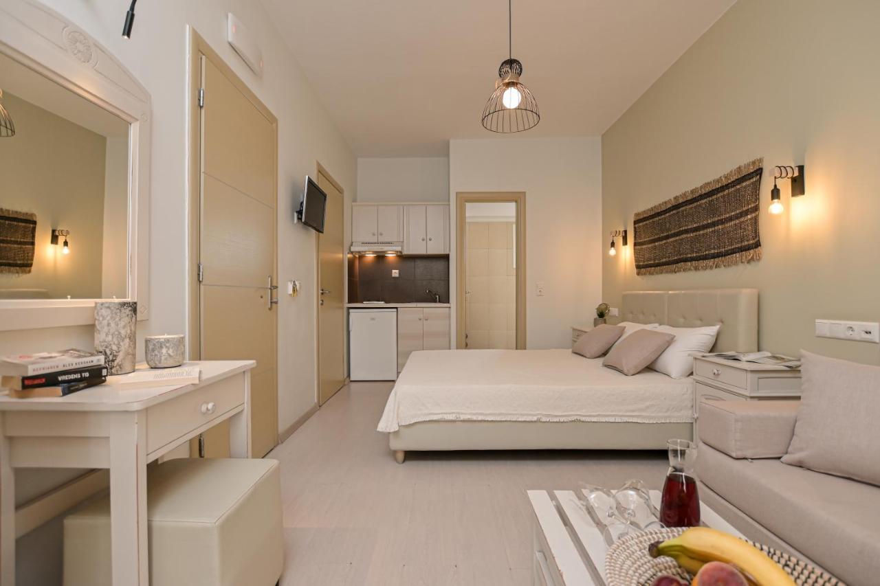 Blue Sky Aparthotel Naxos City Bagian luar foto