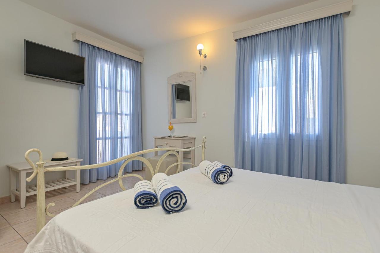 Blue Sky Aparthotel Naxos City Bagian luar foto